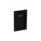 New York Central Eternity Ninety Flat Book - 4x6" Sketch Watercolor Journal - Black Soft Paperback Cover - Watercolor Sketchbook Journal w/ Elastic Band, 10 Sheets 100% Cotton, 90 lb Cold-Pressed